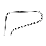 Anbt Swimming Pool Hand Rail for In ground Swimming Pools with Quick Mount Base Stainless Material