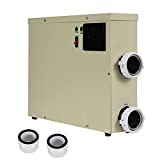 Pevor Swimming Pool Thermostat 240V 11KW Electric Pool Heater Thermostat SPA Bath Portable Pool Water Heater