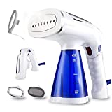 Tekola Steamer for Clothes, 1600 Watt Travel Garment Steamer 3 Model Fabric Wrinkles Remover with 250ML Water Tank, Fast Heat-up Steam Iron for Clothes with 3 Brushes