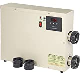 VEVOR Electric Pool Heater 11KW 240V Swimming Pool Electric Heater Water Bath Heater Electric Digital fit for Thermostat, fit for Max 1981 Gallon Pool Equipment,Note:You Must Wire This Item Yourself